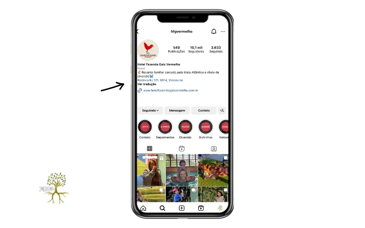 Bio do Instagram